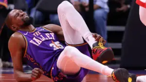 Kevin Durant injury: Suns star to get MRI on sprained ankle as team's Play-In chances continue to dwindle