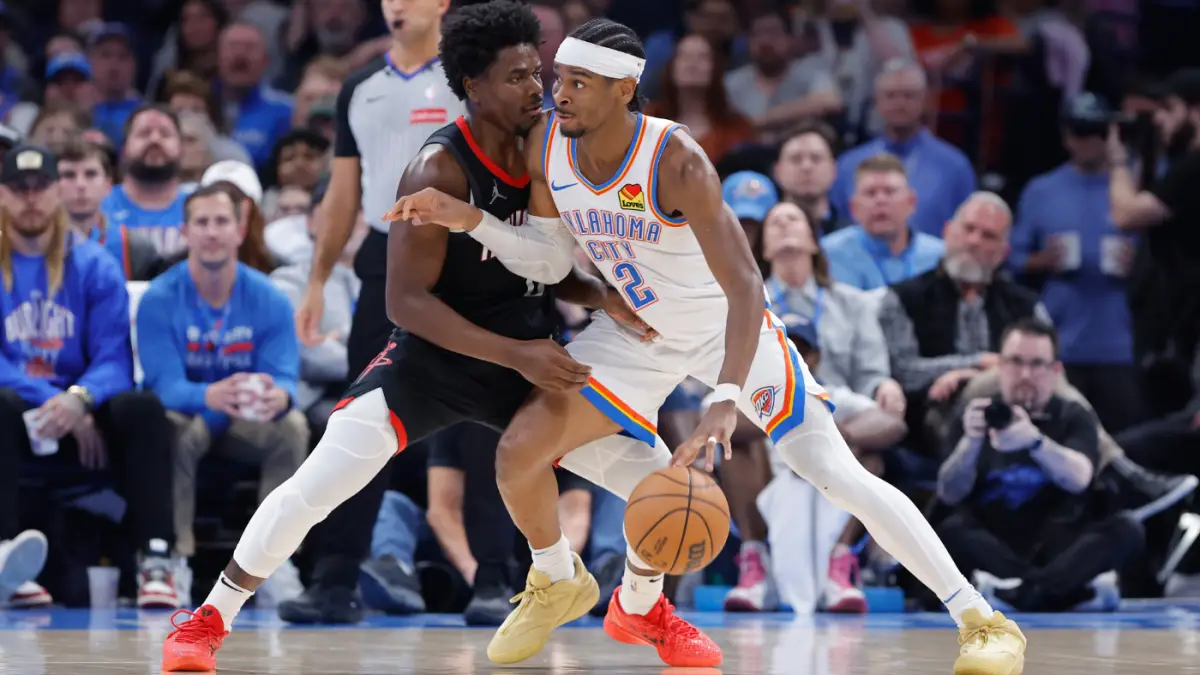 Thunder's Shai Gilgeous-Alexander bolsters MVP case with fourth 50-point game of season in win over Rockets