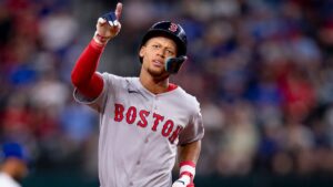 WATCH: Red Sox prospect Kristian Campbell blasts first MLB home run