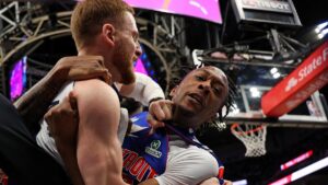 WATCH: Timberwolves-Pistons fight spills into stands as multiple players, coaches earn ejections