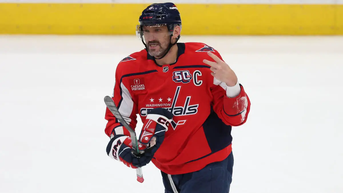 Will Alex Ovechkin break the all-time goals record this season? Projections suggest a 73% likelihood