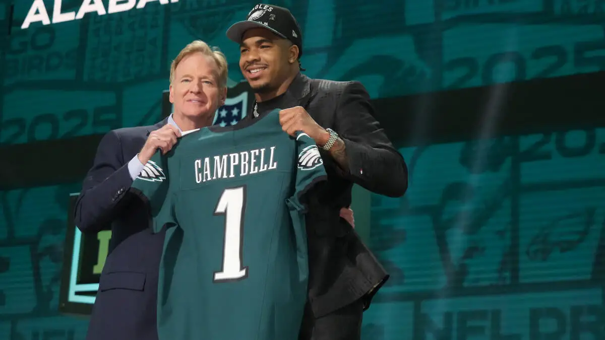 2025 NFL Draft Round 1 steals: Jihaad Campbell landing with Eagles, Colts scooping up Tyler Warren, more