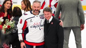 Alex Ovechkin breaks goals record: Watch as Wayne Gretzky congratulates Capitals star for historic achievement