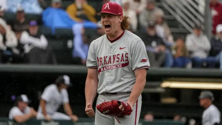 Arkansas moves to No. 1 in Week 8 college baseball Power 10 rankings