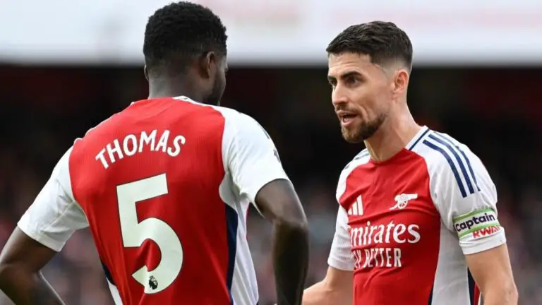 Arsenal suffer double injury setback ahead of Real Madrid trip as Thomas Partey, Jorginho exit Brentford draw