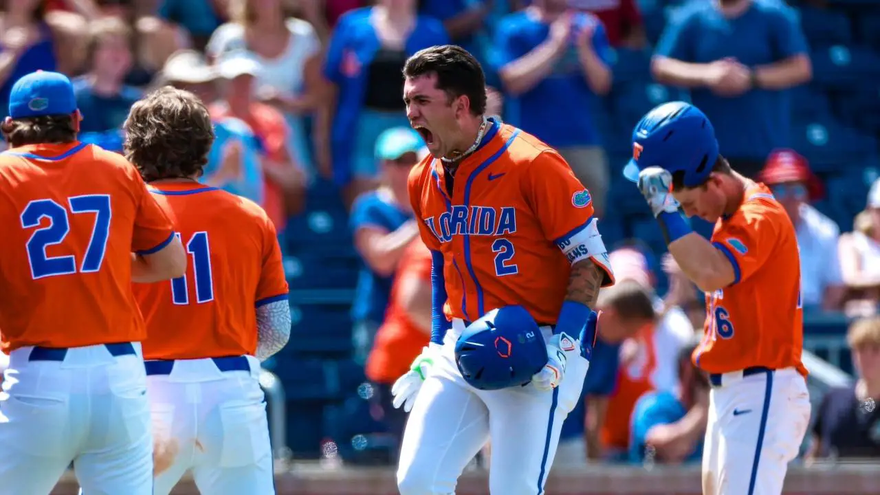 Busy weekend in college baseball ends with four top-10 teams dropping series