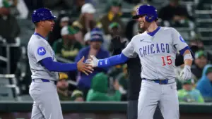 Carson Kelly hits for cycle, becomes first Cubs player to accomplish feat in more than 30 years