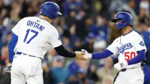 Dodgers improve to 7-0 vs. Braves, matching best start to season by World Series champion in MLB history