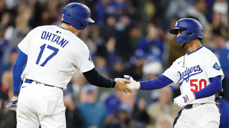 Dodgers improve to 7-0 vs. Braves, matching best start to season by World Series champion in MLB history
