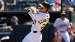 Free MLB player props, odds for April 17: Tyler Soderstrom among best bets for Thursday total bases picks
