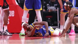 Jimmy Butler injury update: Warriors star will get MRI for pelvic contusion, status for Game 3 uncertain