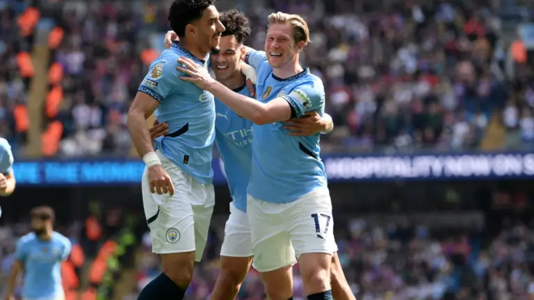 Kevin De Bruyne inspires Manchester City to comeback victory as his victory tour turns into rescue operation