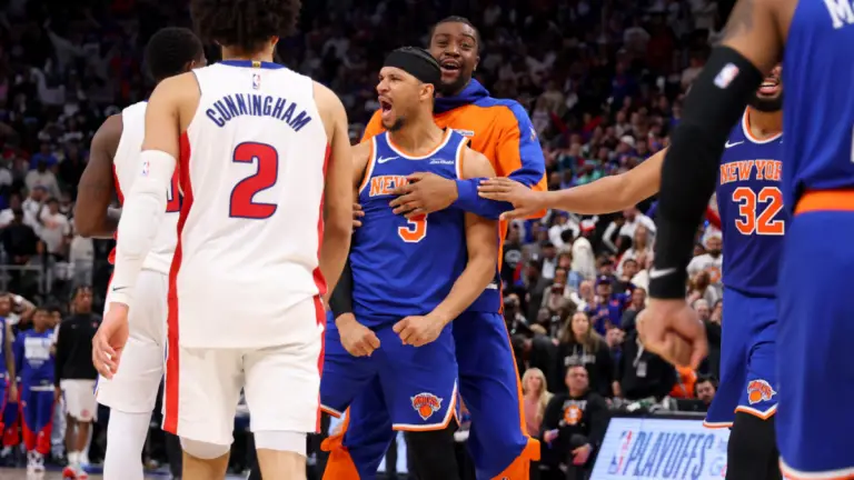 Knicks vs. Pistons: Refs admit they missed crucial foul call on Tim Hardaway Jr.'s shot at end of Game 4