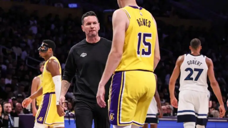 Lakers' LeBron James shrugs off JJ Redick's profane outburst: 'We know JJ's gonna spazz out from time to time'