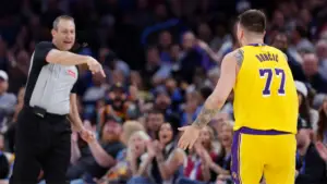 Luka Dončić's controversial fourth-quarter ejection costs Lakers a huge potential win against the Thunder