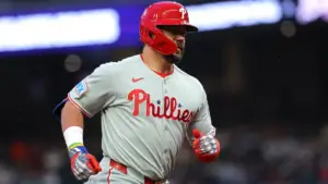 MLB trends: Kyle Schwarber and Brady Singer take on lefties, plus stolen bases skyrocket early in 2025