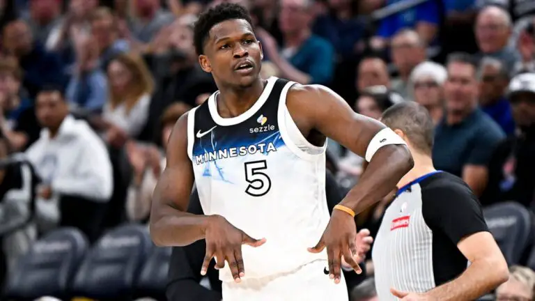 NBA rescinds Anthony Edwards' 18th technical foul, so Wolves star won't be suspended vs. Jazz on Sunday