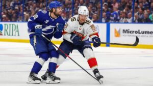 NHL suspends Lightning forward Brandon Hagel one game for illegal hit on Panthers' Aleksander Barkov