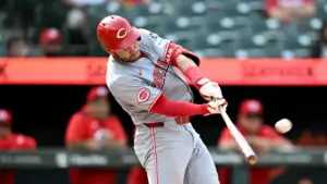Reds' Austin Wynns records six-hit game as part of 24-run blowout over Orioles