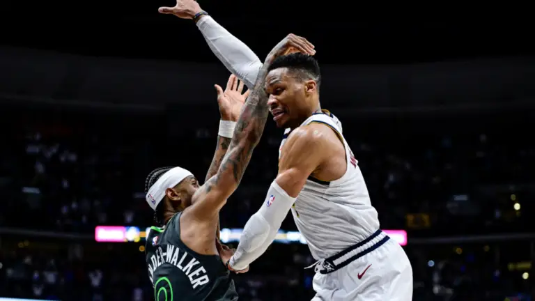 Russell Westbrook spoils Nikola Jokic's 61-point masterpiece with two late-game gaffes