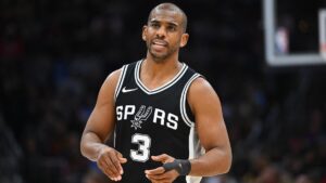 Spurs' Chris Paul, who turns 40 in May, on his NBA future: 'I'm going to keep playing, I think'
