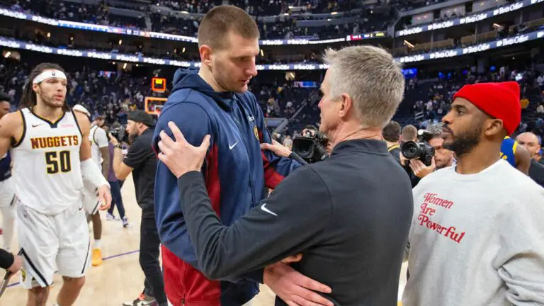 Steve Kerr calls Nuggets' Nikola Jokic best center he's ever seen: 'Kareem couldn't do all this stuff'