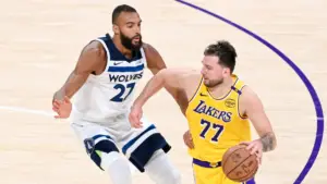 The Lakers are hunting Rudy Gobert on the perimeter and it isn't working as well as they seem to think