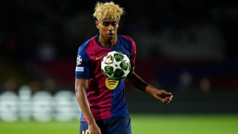 Thierry Henry is so awed by Lamine Yamal's Champions League performance that he asks for his Barcelona shirt
