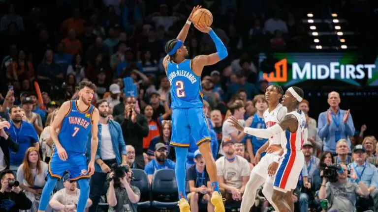 Thunder's Shai Gilgeous-Alexander passes Michael Jordan with 70th straight 20-point game