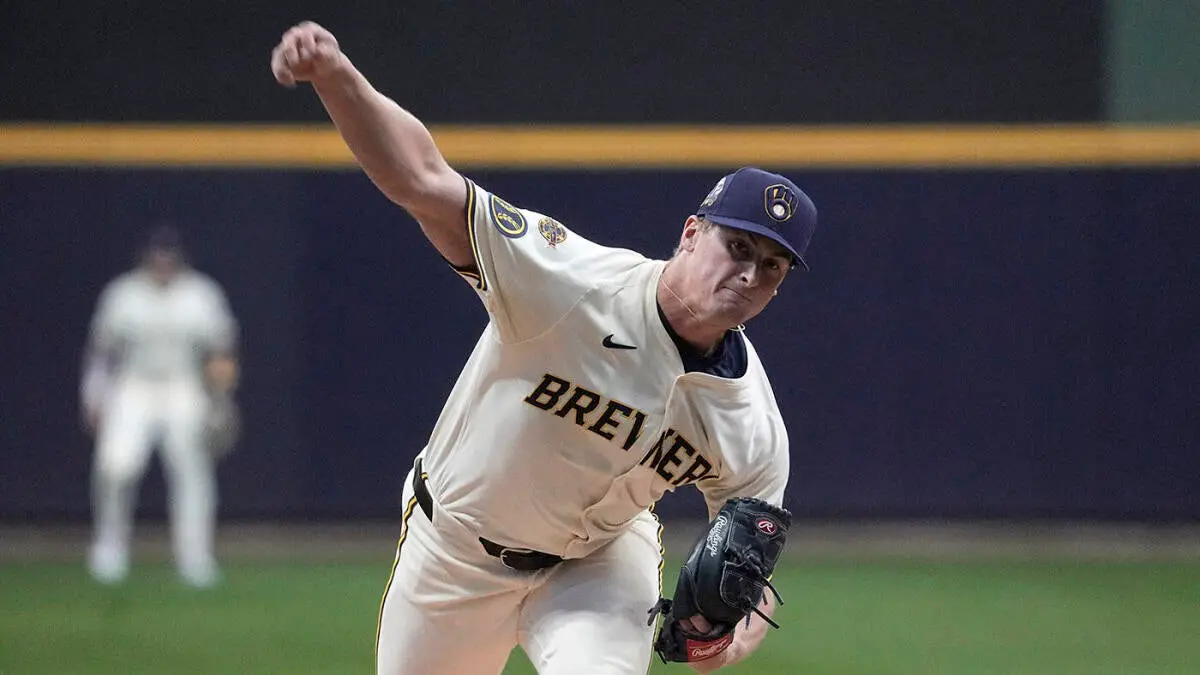 Today's best MLB pitcher strikeout props: Back Brewers starter against Giants at plus odds