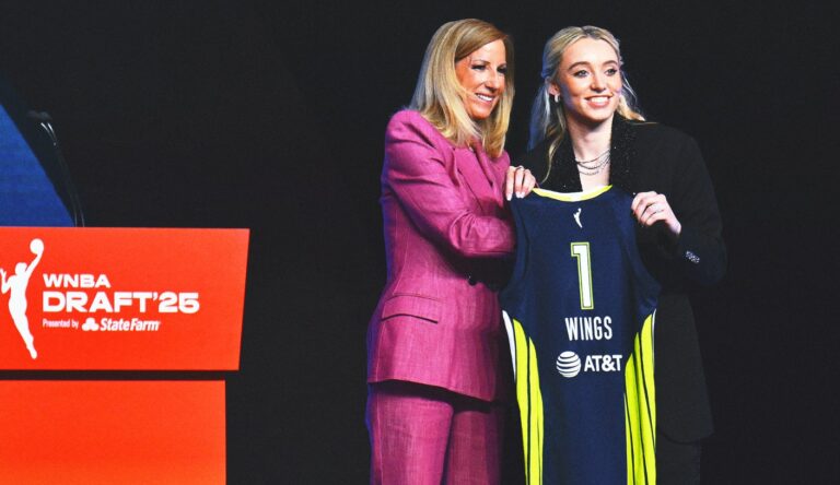 UConn star Paige Bueckers goes No. 1 to Dallas Wings in 2025 WNBA Draft