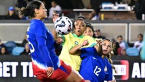 USWNT score within first minute in Brazil friendly, still lose after conceding goal in 95th-minute