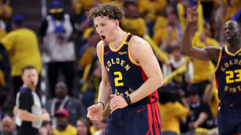 Warriors' Brandin Podziemski showing Rockets, rest of NBA that sometimes the best trade is one you don't make
