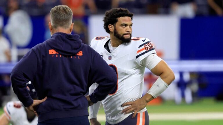 Matt Eberflus' handling of infamous Hail Mary loss 'annoyed' Bears players, Caleb Williams reveals