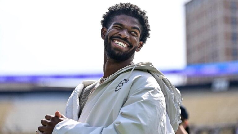 Shedeur Sanders got a motivational pep talk after his NFL Draft slide from KFC's Colonel Sanders