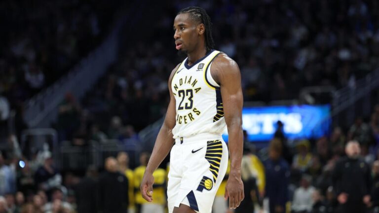 Aaron Nesmith injury: Pacers guard expected to be game-time decision for Game 4 vs. Knicks due to ankle sprain