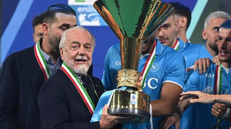 Could Antonio Conte leave Napoli after one season? Aurelio De Laurentiis weighs in during Serie A celebration
