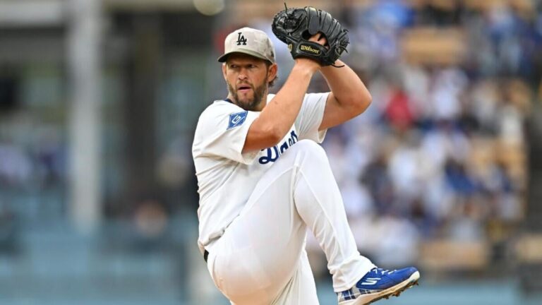 Dodgers' Clayton Kershaw allows five runs in 2025 debut vs. Angels following knee and toe surgeries