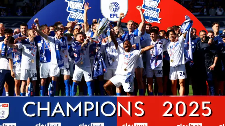 English Football League: Who has been promoted in the Championship, League One and League Two?