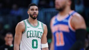 Jayson Tatum's superstar status back on trial as troubling playoff trend continues