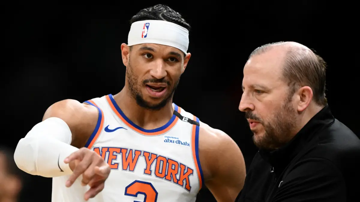 Knicks make starting lineup change as Tom Thibodeau goes with Mitchell Robinson over Josh Hart in Game 3