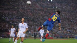 Lionel Messi picks his favorite goal of his career, and it came against rival Cristiano Ronaldo back in 2009