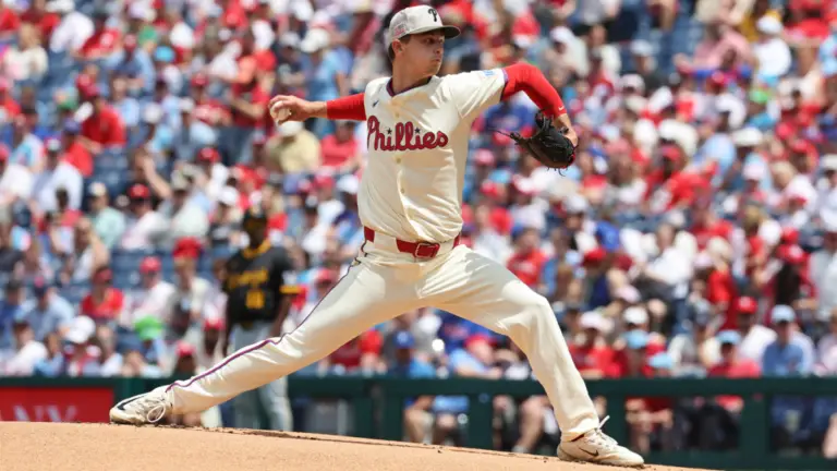 Mick Abel ties Phillies record for most strikeouts in MLB debut as 2020 draft pick shuts down Pirates
