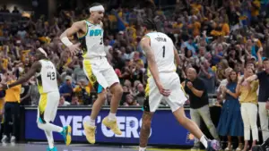 Pacers take 3-1 lead over Cavaliers, Thunder rally; what's next for Saints after Derek Carr's retirement?
