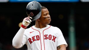 Rafael Devers has 'productive conversation' with Red Sox owner amid first base controversy