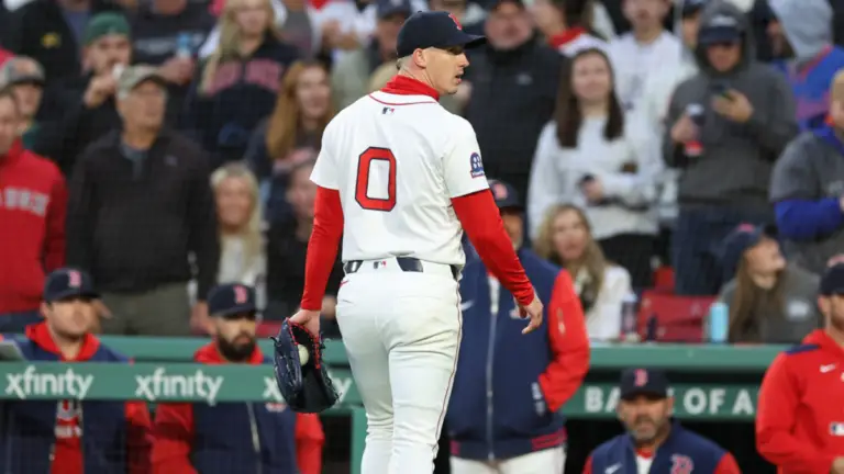 Red Sox's Walker Buehler ejected for appearing to tell ump missed call was 'right down the f---ing middle'
