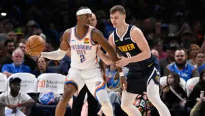 Thunder vs. Nuggets odds, prediction, NBA playoff picks: Game 1 best bet as title favorites open second round