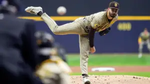 Today's best MLB pitcher strikeout props: Back Padres starter against Angels at plus odds