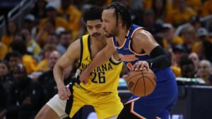Today's best bets: Pacers-Knicks, Oilers-Stars, Memorial Tournament and more