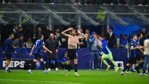 Top 10 moments from Inter's epic Champions League win over Barca: Francesco Acerbi's goal, Lamine Yamal stars